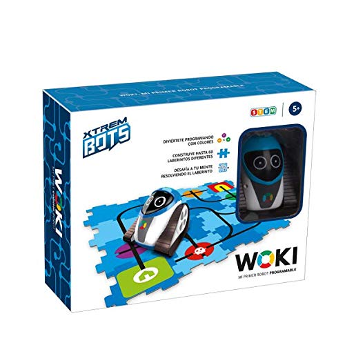 Woki – Xtrem Bots, Robot Juguete, Robots Inteligentes, Juguetes para niños, robótica para niños, programación con Colores, Desarrollo Habilidades Stem.
