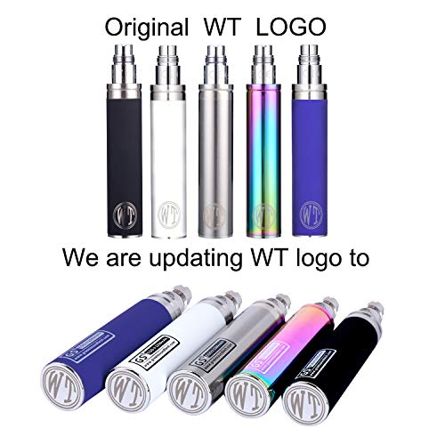 WOLFTEETH GS II 2200 mAh Enorme Batería 2015 Edition 510 cigarrillo electrónico E-Shisha cigarrillo electrónico (Plata)