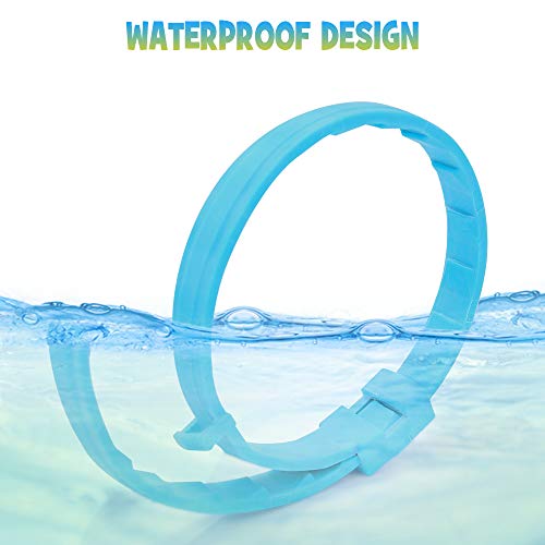 WOLFWILL Collar de Pulgas y Garrapatas para Gato,Acción Prolongada 10 Meses de Protección y Prevención contra Pulgas Garrapatas,Piojos,Talla Única para Todos,Ajustable, Impermeable