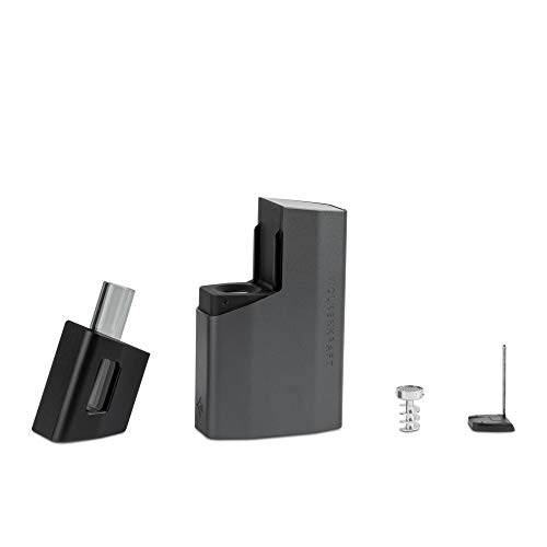 WOLKENKRAFT ÄRIS Primo VAPORIZADOR/EVAPORADOR con la última tecnología de convección ECA + 25 Segundos de Tiempo de Calentamiento Seguridad *Gun Metal* - ¡¡SIN NICOTINA!