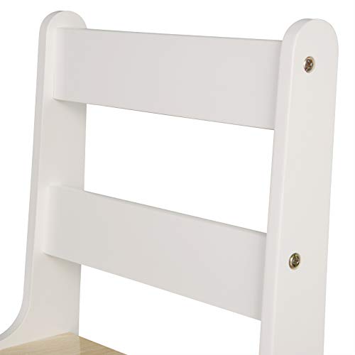 WOLTU 3 uds. Grupo de Asientos para Niños Mesa y 2 Sillas en Edad Preescolar Muebles para Niños SG005