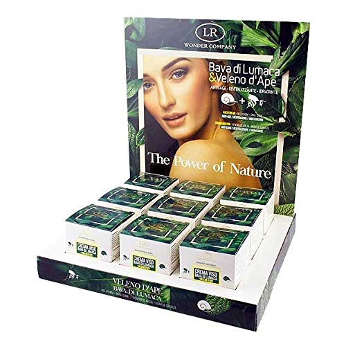 Wonder Bee Snail, crema facial a base de baba de caracol y veneno de abeja, regeneradora y tonificante (50 ml) - LR Wonder Company