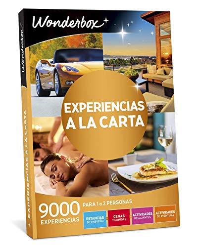 WONDERBOX - Regalo Original -EXPERIENCIAS A LA Carta- 9.000 experiencias para Dos Personas