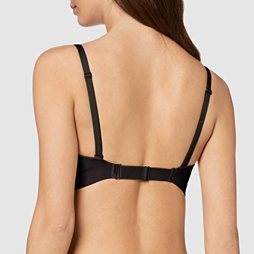 Wonderbra Ultimate Plunge, Sujetador con Escote Para Mujer, Negro (Black), 95B (Talla fabricante: 95B)