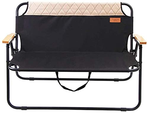 Woodtree Presidente de Picnic Plegable Portable de la Silla Doble Espesado Tela Oxford Spring Beach Silla de Camping for el Campo al Aire Libre, Viaje, Playa, Picnic, Festival