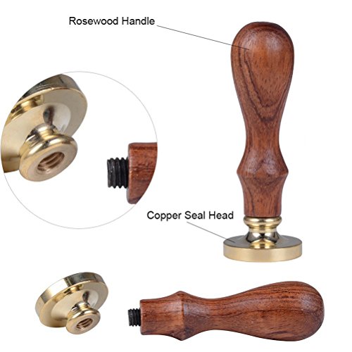 WOWOSS 7PCS Sello de Cera Sellado Cuchara de Fusión Juego de Velas con Caja de Regalo Retro, Harry Potter Cartas Selladas, Invitaciones de Boda