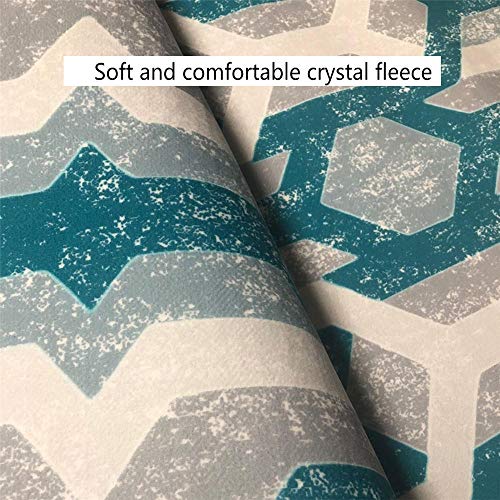 WQ-BBB Duradero sin desvanecimiento Alfombras Geometría Redonda Gris jarapas glabro Blanco Amarillo alfonbras Lavable Habitacións La Alfombra Manta de Juegos Bebe 160X160cm