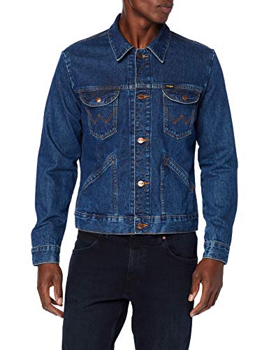 Wrangler Icons Chaqueta de mezclilla, Azul (6 Months 923), XX-Large para Hombre