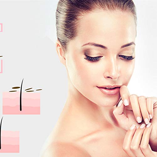 WRJ Limpiadores De Poro Eléctricas Portátiles, Vacío De La Espinilla Piel USB Recargable Poros Limpiador con Cabezales De Aspiración Reemplazables 4,Blanco