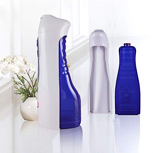 WSJS Limpiador de Nariz eléctrico Kit de Enjuague para Senos para Adultos Limpiador Nasal Aspirador Irrigador para la rinitis Alergia para bebés Dispositivo de succión Nasal profundamente Limpio,Blue