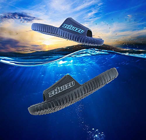 WTFYSYN Drene la Mula de baño rápido,Pedicure Sandalias de Masaje acupoint y Zapatillas para baño baño en casa-Purple_39