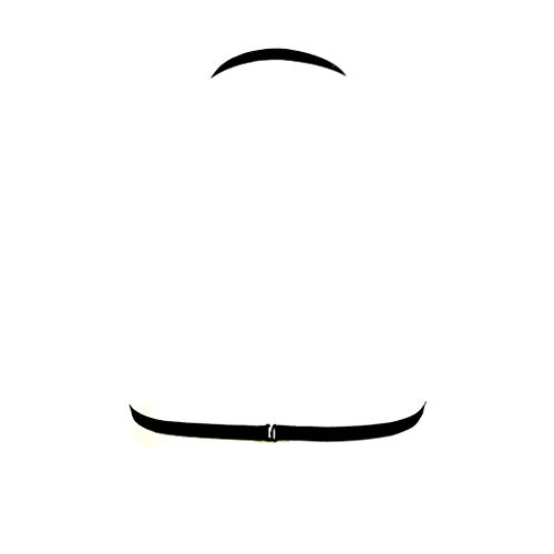 Wtohe - Sexy mujer calado elástico jaula sujetador vendaje sin tirantes espalda sujetador medias- para Mujer