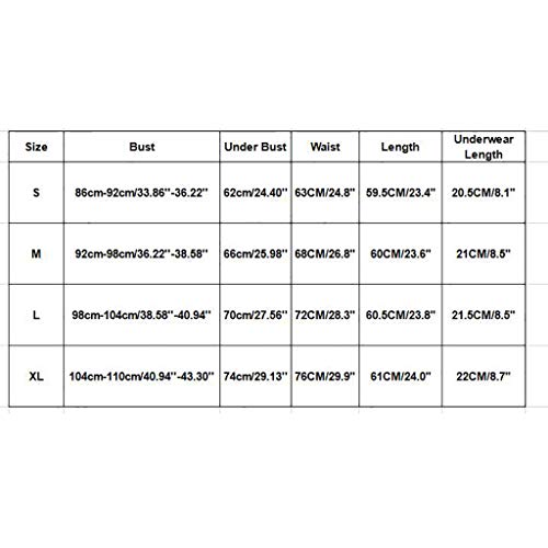 Wtohe - Sujetador de encaje de arco iris para mujer Sujetador de corsé Algodón Fino Sujetador delgado Sin respaldo Sexy Deep V Belt Set - para Mujer