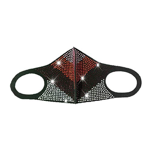 WUXS Cara de tela de material transpirable ajustable reutilizable unisex ?Á???????? Lavable a prueba de viento