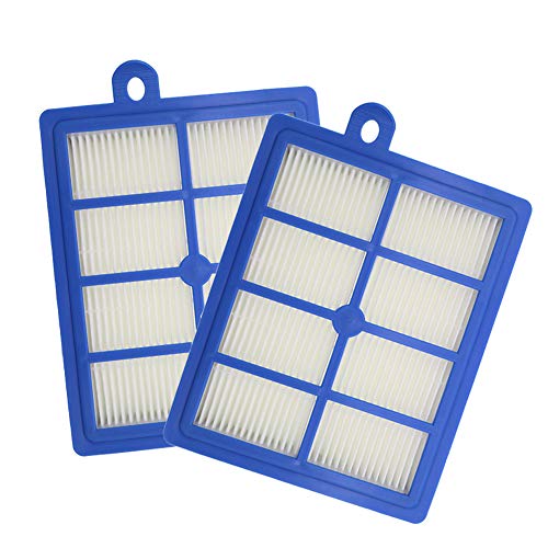 WuYan 2 piezas de repuesto de filtro HEPA para aspiradora Electrolux lavable H12 EL4100 EL6986A EL4050 ZE346B ZUA3840P ZTI7635