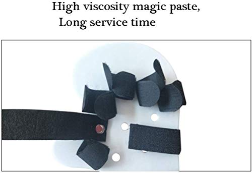 WXXT Dedo entablillado Corrector, el Dedo diapasón Separador Puntos Ortesis Mano Ortesis del túnel carpiano for el Movimiento/hemiplejía/Lesión Cerebral Traumática 9.14 (Color : Left, Size : S)