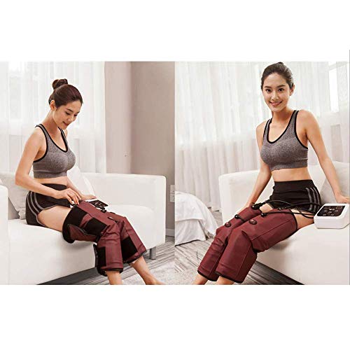 WYBD.Y Masajeador de Rodilla de presión de Aire eléctrico, función de Calor y vibración, Rodilleras magnéticas, Alivio, relajación, Dolor Muscular, promoción de la circulación sanguínea