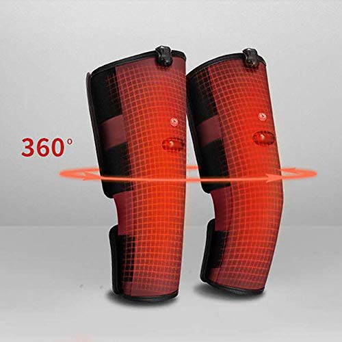 WYBD.Y Masajeador de Rodilla de presión de Aire eléctrico, función de Calor y vibración, Rodilleras magnéticas, Alivio, relajación, Dolor Muscular, promoción de la circulación sanguínea