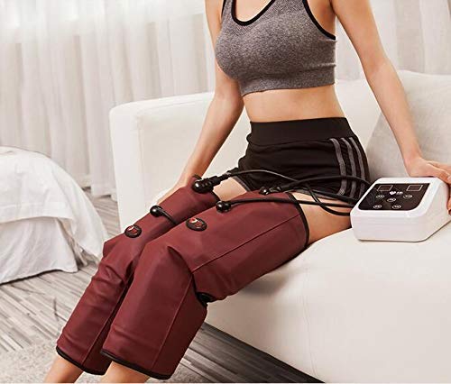 WYBD.Y Masajeador de Rodilla de presión de Aire eléctrico, función de Calor y vibración, Rodilleras magnéticas, Alivio, relajación, Dolor Muscular, promoción de la circulación sanguínea