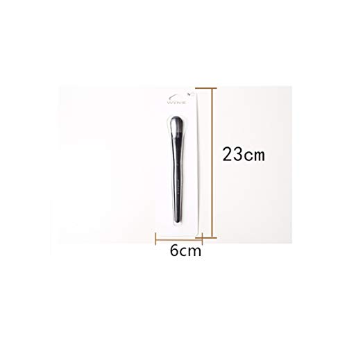 WYNIE Pro 18 Brocha de Maquillaje para Base Fondo de maquillaje de Pelo Sintetico y Cruelty Free