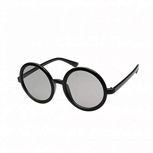 WZYMNTYJ Gafas De Sol De Diseñador Transparentes para Mujeres Hombres Gafas De Sol con Montura Redonda Leopard Pink Eyeglass