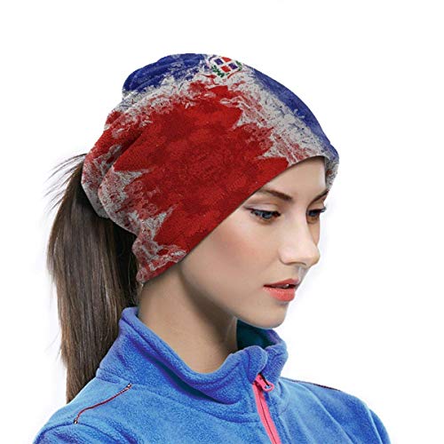 XCVD República Dominicana Bandera Ultimate Comfort Calentador de cuello Máscara facial Escudo Bandana súper protectora Diadema Gorro a prueba de viento Boca a prueba de polvo Mascarilla bufanda m