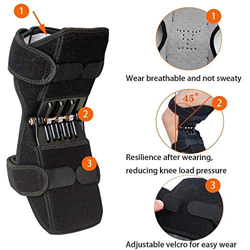 XCY Rodilleras De Apoyo para Las Articulaciones Antideslizante Transpirable para Senderismo Y Articulaciones De Personas Mayores