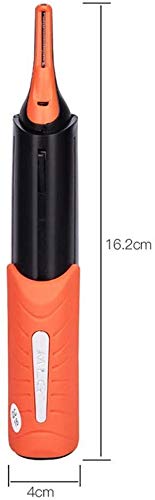 XGBDTJ- Condensador De Ajuste del Pelo Afeitadora Vida de Moda Man 2 En 1 Cejas Piercing En La Nariz Patillas Cortador De Pelo Removedor con Luz Led (Color : Colour, Size : Size)