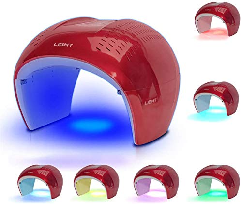 XHLLX Dispositivo De Belleza, Nuevo Espectrómetro De Colores para La Cara PDT Casero Fotoeléctrico Instrumento Belleza Rejuvenecimiento De Fotones LED Seis Funciones