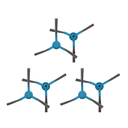 XIAOFANG Ing Robot Aspiradora Accesorios Rodillo de Cepillo Cepillo Lateral del Robot fregona Er Accesorios de reemplazo en Forma for Conga 3090 VACUU (Color : Blue)