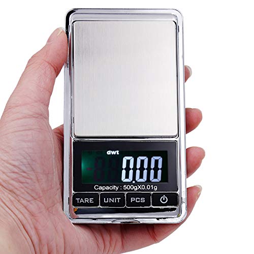 XIAOL 500g 0.01g Básculas Digitales De Bolsillo Joyería Pantalla Digital Peso Diomando Balanzas Balanza Pantalla LCD Báscula Digital 40% De Descuento