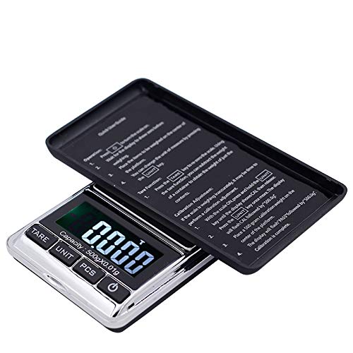 XIAOL 500g 0.01g Básculas Digitales De Bolsillo Joyería Pantalla Digital Peso Diomando Balanzas Balanza Pantalla LCD Báscula Digital 40% De Descuento