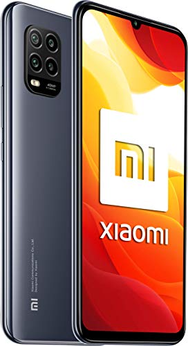 Xiaomi Mi 10 Lite (Pantalla AMOLED 6.57”, TrueColor, 6GB+64GB, Camara de 48MP, Snapdragon 765G, 5G, 4160mah con carga 20W, Android 10) Gris