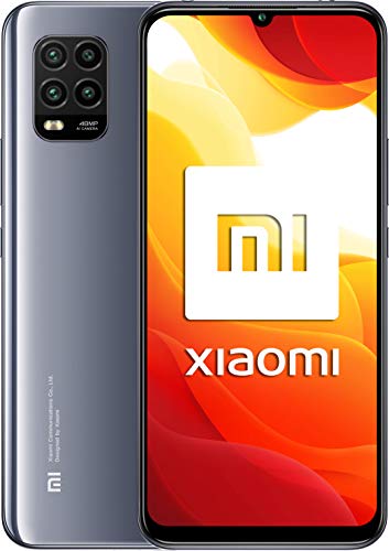 Xiaomi Mi 10 Lite (Pantalla AMOLED 6.57”, TrueColor, 6GB+64GB, Camara de 48MP, Snapdragon 765G, 5G, 4160mah con carga 20W, Android 10) Gris