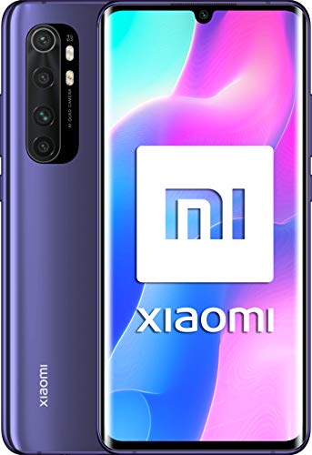 Xiaomi Mi Note 10 Lite, Pantalla FHD+ 6.47", 6GB + 128GB, Cámara 64MP, Snapdragon 730G, Dual 4G, 5260mAh con carga rápida 30W, Android 10, Púrpura, Versión Española