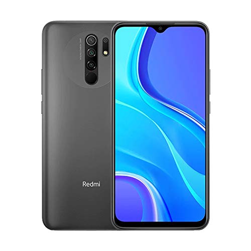 Xiaomi Redmi 9 Smartphone 3GB RAM 32GB ROM Teléfono Móvil,6.53" Pantalla Dot Drop Completa Helio G80 Procesador,Dual SIM Type-C,Cámara Cuádruple(13MP+8MP+5MP+2MP) Versión Global(Gris)