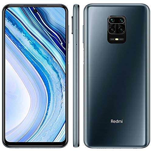 Xiaomi Redmi Note 9S - Smartphone de 6.67" FHD+ (DotDisplay, Snapdragon 720G, 4 GB RAM, 64 GB ROM, cámara cuádruple de 48 MP, bateria de 5020mAh) Interstellar Grey [International Version]