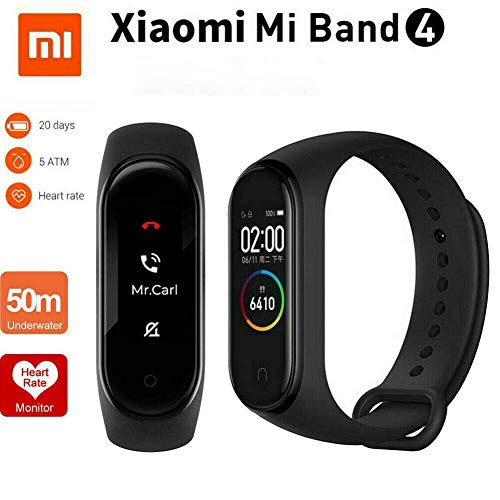 Xiaomi Smart Band 4, Adultos Unisex, Negro, Talla única