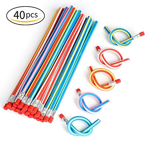 XIAOYAO 40 Piezas Lápices Flexible,Lapiz Mágicos para Niños