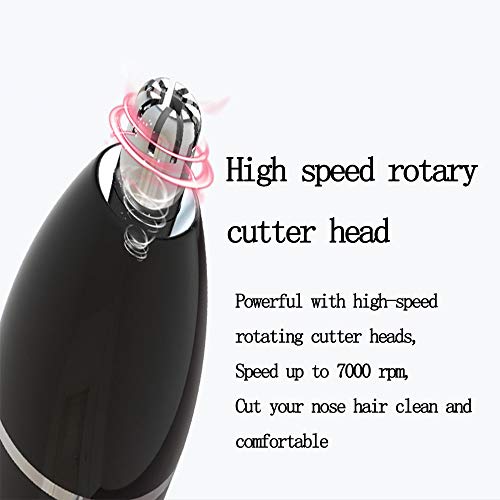 Xihouxian Recortador De Pelo De Nariz Eléctrico - Máquina Multifuncional Cuerpo Impermeable/Rotativo Navaja De Afeitar Cabello/For Hombres Y Mujeres Vale la pena Tener