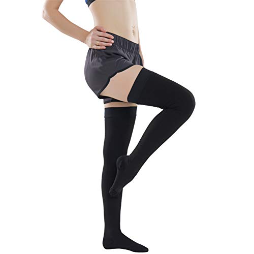 Xingsiyue Medias de compresión de 23-32 mmHg, Tratamiento de Venas varicosas Calcetines compresivas de Grado médico de Clase II