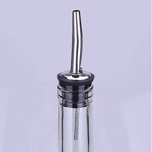 XinYiC - Vertederos de botella de acero inoxidable con boquilla cónica (12 paquetes)
