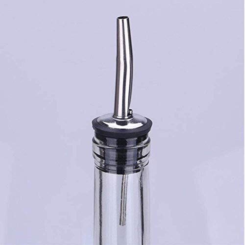 XinYiC - Vertederos de botella de acero inoxidable con boquilla cónica (12 paquetes)