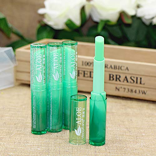 Xiton Pintalabios natural del Aloe Vera Jalea 1 pieza magia cambio de color Crema hidratante bálsamo de labios de larga duración nutritiva Crema de cacao ingredientes seguros de maquillaje