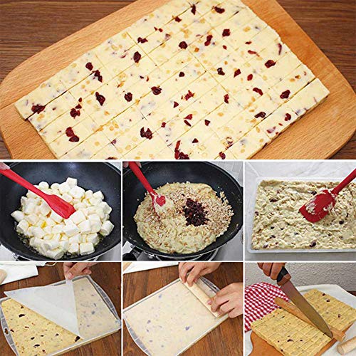 Xkfgcm Molde Turron De Chocolate 5 Piezas / 1 Juego Set de Turrón Antiroturas Proteínas y Barra de Energía Bandeja para Cubitos de Hielo Molde para Dulces Molde de Cocina para Donas y Chocolate