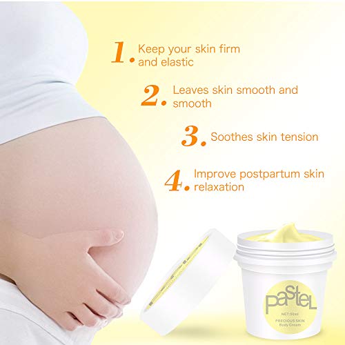 Xnuoyo Crema Antiestrias Embarazo, Crema para Estrías, Eliminar Cicatrices del Embarazo, Stretch Marks Cream, Loción corporal, Crema Corporal Anti Estrías, Reparadora y cicatrizante estrías, 50ml