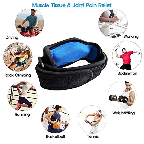 Xrten 2 Piezas Coderas Codo de Tenista para Deportes como el Tenis Golf ect, para Alivio del Dolor