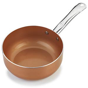 XSQUO Useful Tech Anticipate a Las Rebajas !! Oferta Navidad !! Batería de Cocina Profesional de Cobre con 6 Elementos. Vital Copper