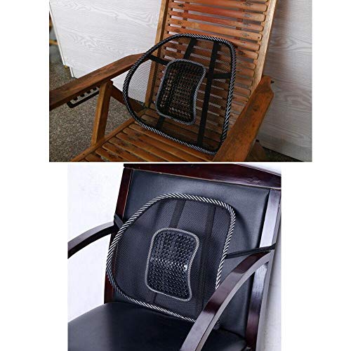 XTBB Cojín Ortopédico Soporte Lumbar Soporte para La Espalda Colchón para Corrección De La Postura De La Columna Vertebral con Masaje para Silla De Oficina