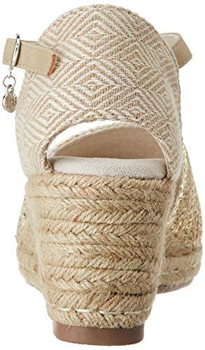 XTI 49704.0, Sandalias con Plataforma para Mujer, Dorado (Oro Oro), 39 EU